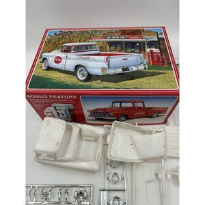 AMT Coca Cola 1955 Chevy Cameo Pickup 1/25 Scale Model Kit Open AMT1094/12